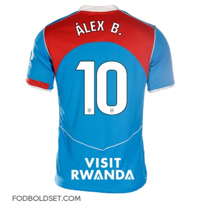 Atletico Madrid Alex Baena #10 Tredjetrøje Dame 2025-26 Kortærmet Atletico Madrid Alex Baena #10 Tredjetrøje Dame 2025-26 Kortærmet